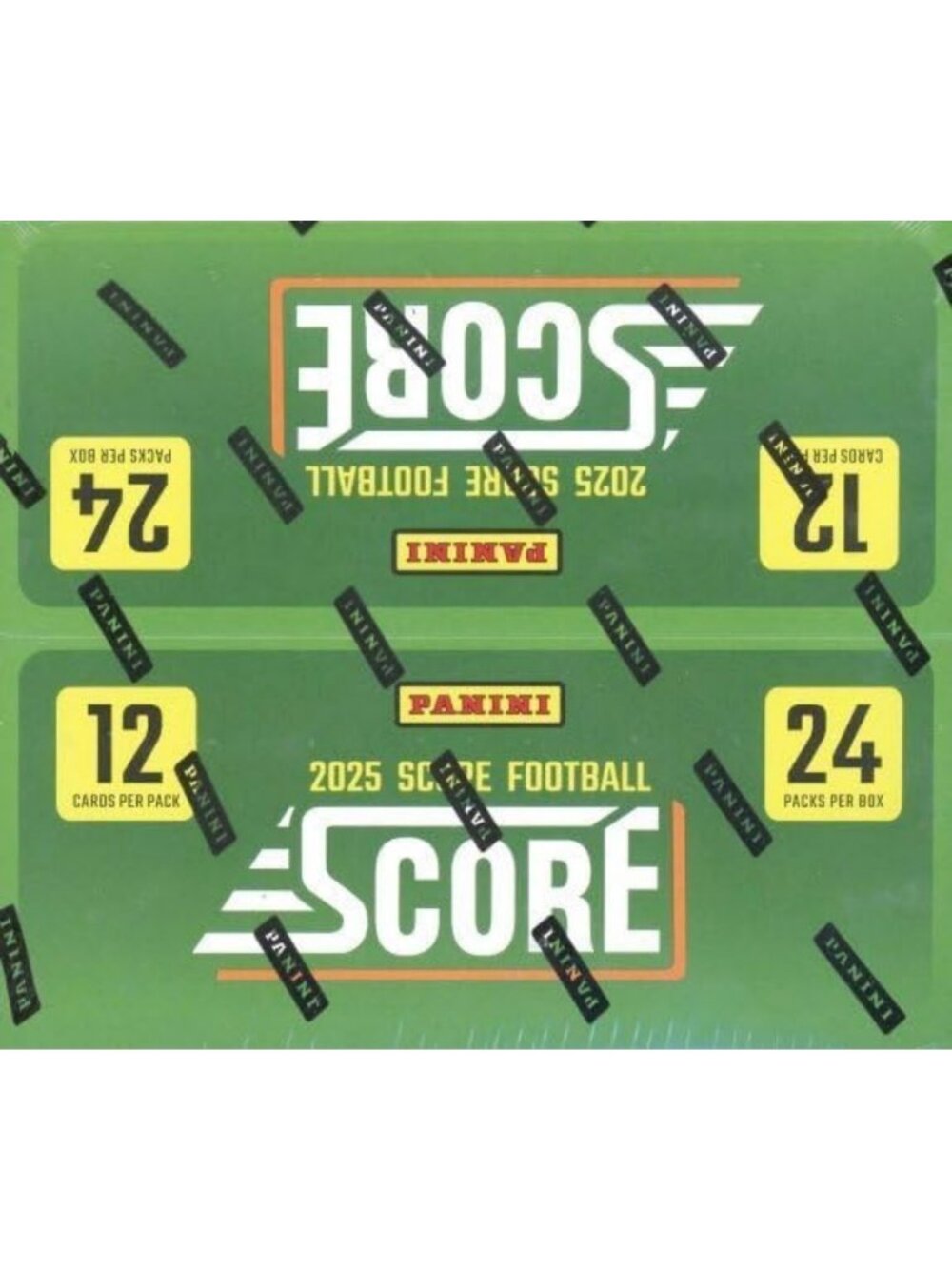 2025 Football Trading Cards - Massive 24 Pack Sealed Box with 288 Cards